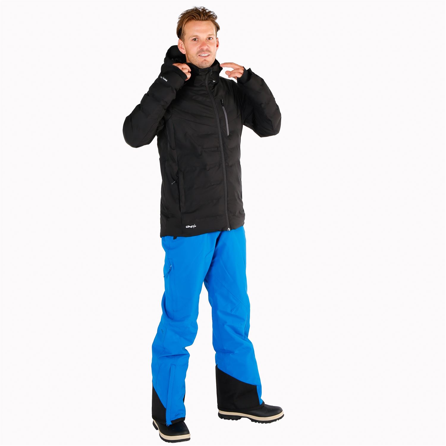 Details about   Brunotti ski snowboard pants trousers functional blau damiro 15k straps show original title