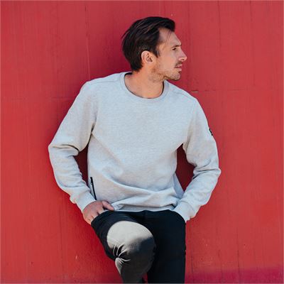 Brunotti Tauro-N (grijs) - heren truien & vesten - Brunotti online shop