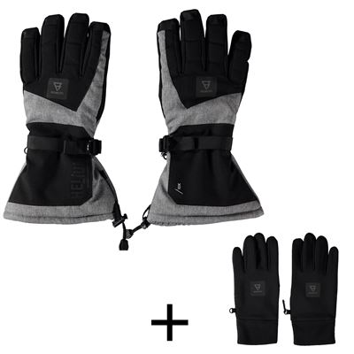 Brunotti Helium (grau) - herren handschuhe - Brunotti online shop