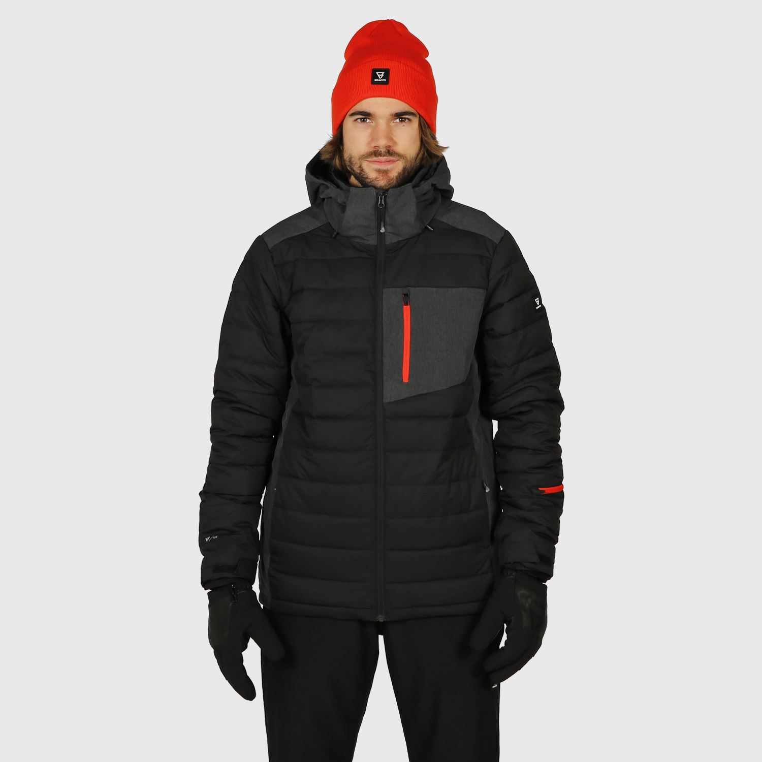 Brunotti Trysail (black) - men snow jackets - Brunotti online shop